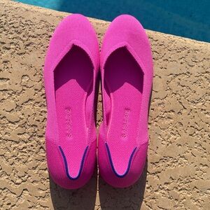 Rothy’s Dragonfruit Round Flats size 10.5